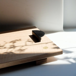 The Wood People Lune Cheese Board Black