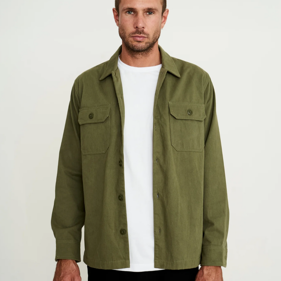 Mr Simple - Fatigue Over Shirt - Buy online or in-store at Nash + Banks Australia