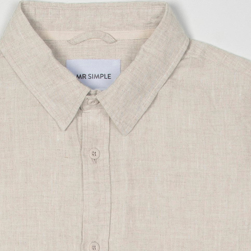 
                  
                    Mr Simple - Linen Long Sleeve Shirt - Buy online or in-store at Nash + Banks Australia
                  
                