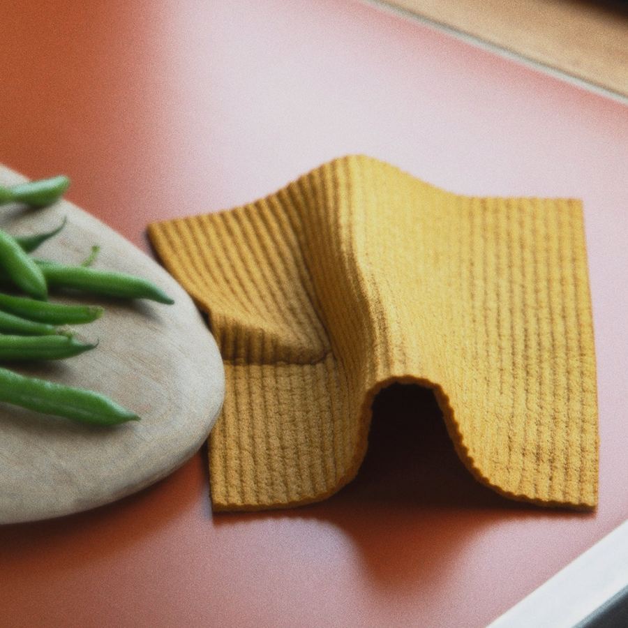Oello Studios - Reusable Cleaning Towels - Sumac + Dijon - Shop online or ion store at Nash + Banks