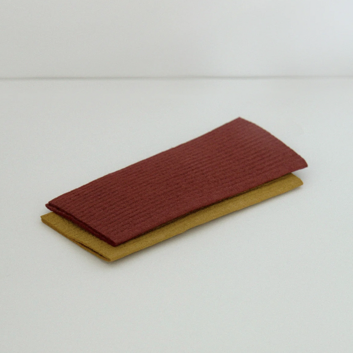Oello Studios - Reusable Cleaning Towels - Sumac + Dijon - Shop online or ion store at Nash + Banks