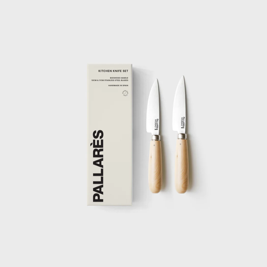 Pallarès | Kitchen Knife Set | Stainless Steel | 10cm & 11cm - Buy unique gifts online at Nash + Banks