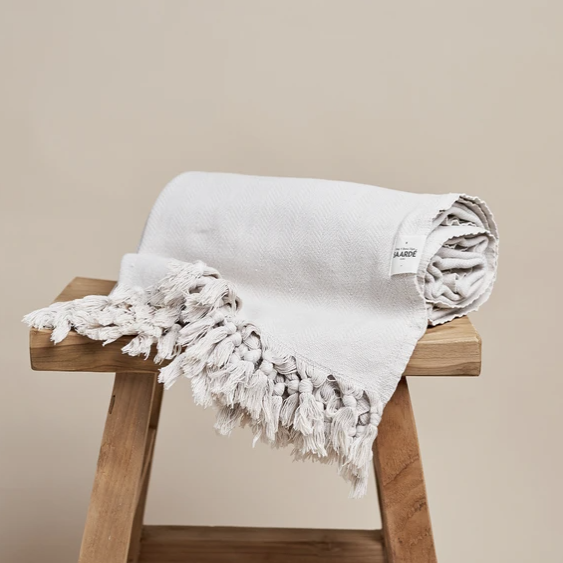 Saardé Vintage Wash Blanket - Clay