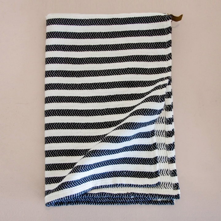 Saardé Candy Stripe Cotton Tea Towel