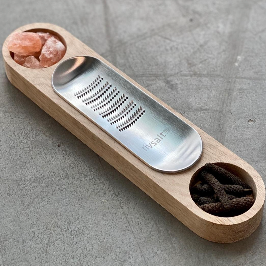 Rivsalt Salt & Pepper Duo - dining table essentials
