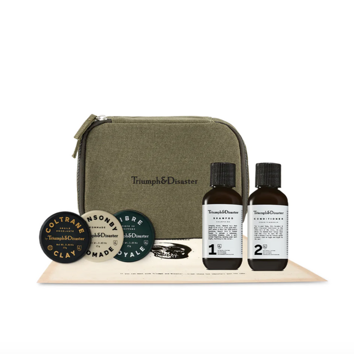 Triumph & Disaster - Road Less Travelled- Dopp & Haircare Travel Kit