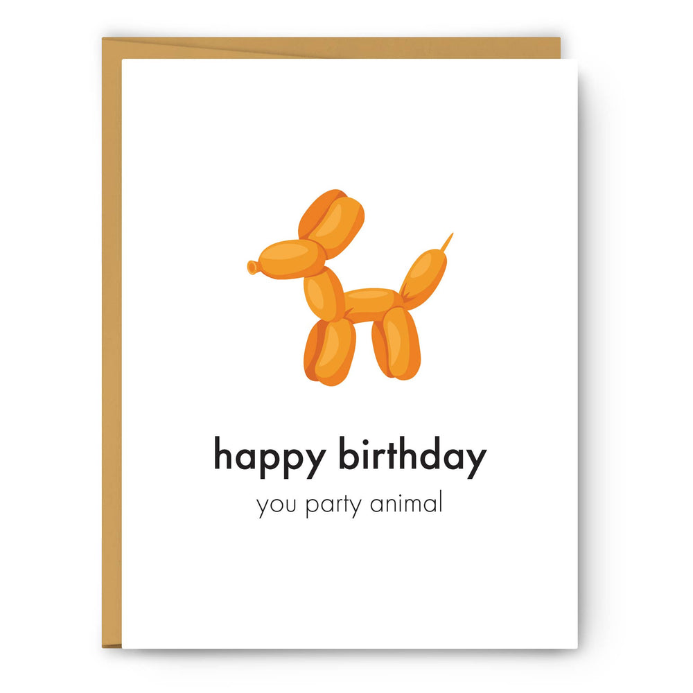 
                  
                    Happy Birthday You Party Animal | Birthday Card
                  
                