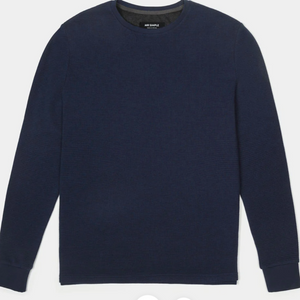 Mr Simple - Organic Cotton Waffle Long Sleeve Tee - Buy online or in-store at Nash + Banks Australia