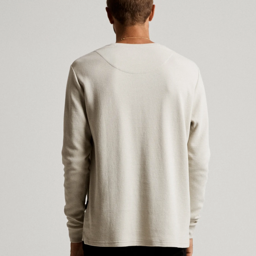 Mr Simple - Organic Cotton Waffle Long Sleeve Tee - Buy online or in-store at Nash + Banks Australia