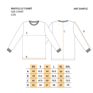 Mr Simple - Organic Cotton Waffle Long Sleeve Tee - Buy online or in-store at Nash + Banks Australia