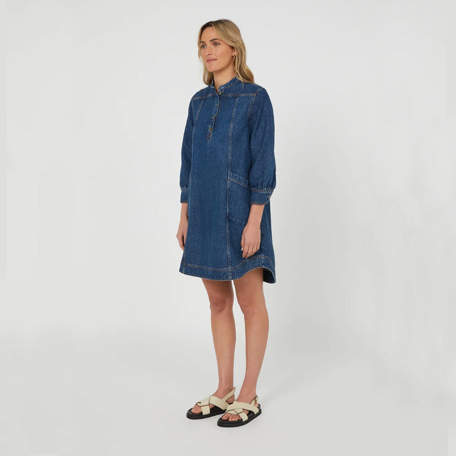 Outland Denim - Brisk Dress - Stories - Shop ethical sustainable clothing Australia at Nash + Banks 